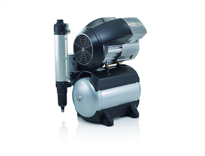 ΟΔΟΝΤΙΑΤΡΙΚΟ ΚΟΜΠΡΕΣΕΡ DÜRR TORNADO 2 ΜΕ ΑΦΥΓΡΑΝΤΗΡΑ (ΓΙΑ 2 ΕΔΡΕΣ)